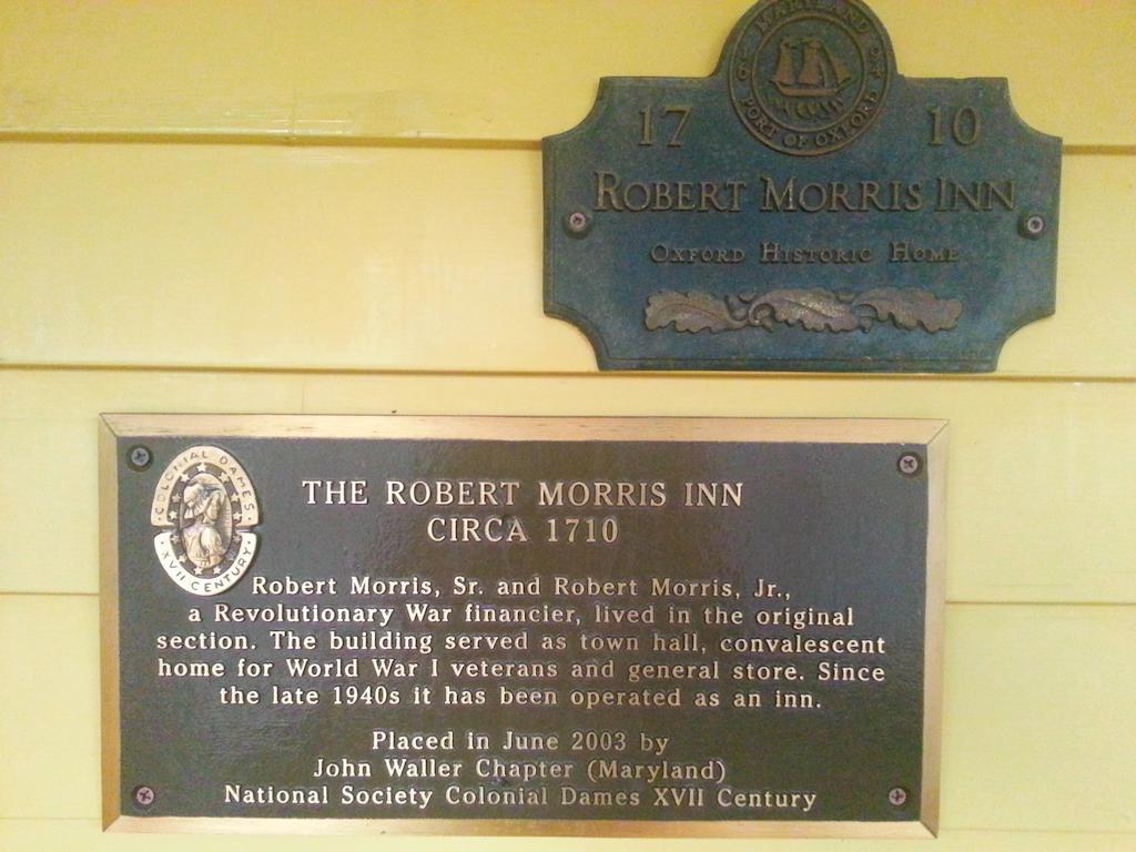 The Robert Morris Inn Oxford Exteriör bild